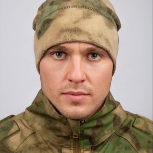 Шапка флисовая мох