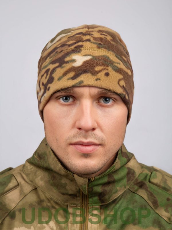 Шапка флисовая мультикам